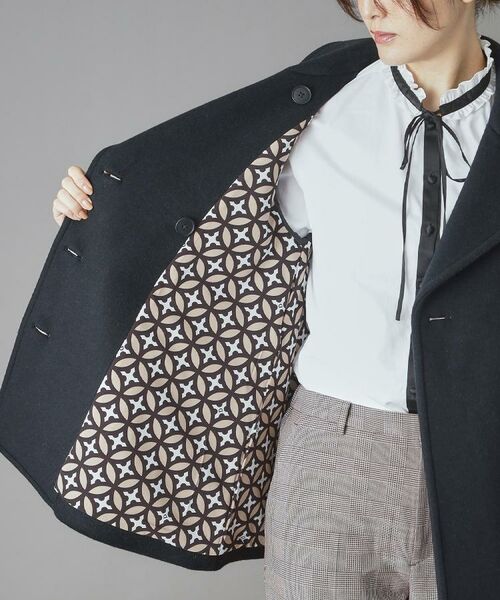 DRESSTERIOR / ドレステリア ピーコート | Super140‘sAラインPコート | 詳細21