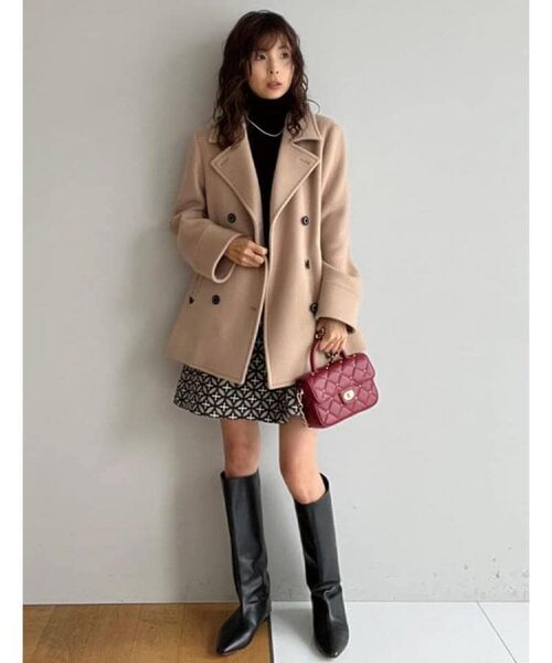 DRESSTERIOR / ドレステリア ピーコート | Super140‘sAラインPコート | 詳細25