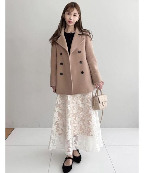 DRESSTERIOR / ドレステリア ピーコート | Super140‘sAラインPコート | 詳細28