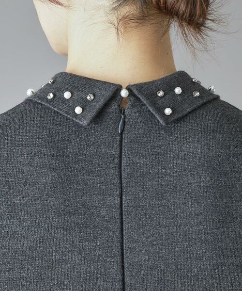 DRESSTERIOR / ドレステリア ロング・マキシ丈ワンピース | ビジューカラーニットワンピース | 詳細10