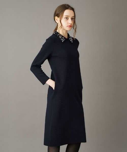 DRESSTERIOR / ドレステリア ロング・マキシ丈ワンピース | ビジューカラーニットワンピース | 詳細12