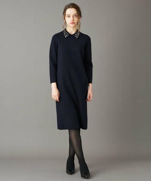 DRESSTERIOR / ドレステリア ロング・マキシ丈ワンピース | ビジューカラーニットワンピース | 詳細13