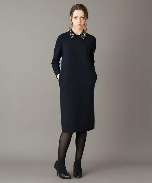 DRESSTERIOR / ドレステリア ロング・マキシ丈ワンピース | ビジューカラーニットワンピース | 詳細14