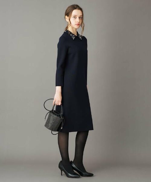 DRESSTERIOR / ドレステリア ロング・マキシ丈ワンピース | ビジューカラーニットワンピース | 詳細15