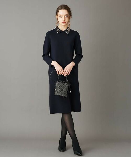 DRESSTERIOR / ドレステリア ロング・マキシ丈ワンピース | ビジューカラーニットワンピース | 詳細16