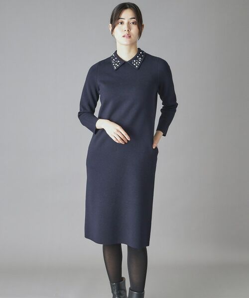 DRESSTERIOR / ドレステリア ロング・マキシ丈ワンピース | ビジューカラーニットワンピース | 詳細17