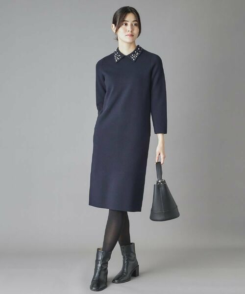 DRESSTERIOR / ドレステリア ロング・マキシ丈ワンピース | ビジューカラーニットワンピース | 詳細19