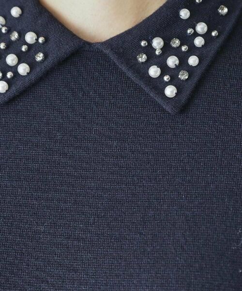 DRESSTERIOR / ドレステリア ロング・マキシ丈ワンピース | ビジューカラーニットワンピース | 詳細20