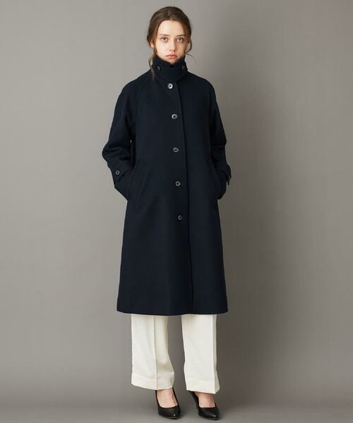 DRESSTERIOR / ドレステリア ステンカラーコート | Super110sウールステンカラーコート | 詳細13