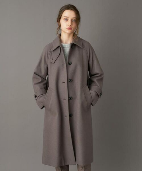 DRESSTERIOR / ドレステリア ステンカラーコート | Super110sウールステンカラーコート | 詳細16