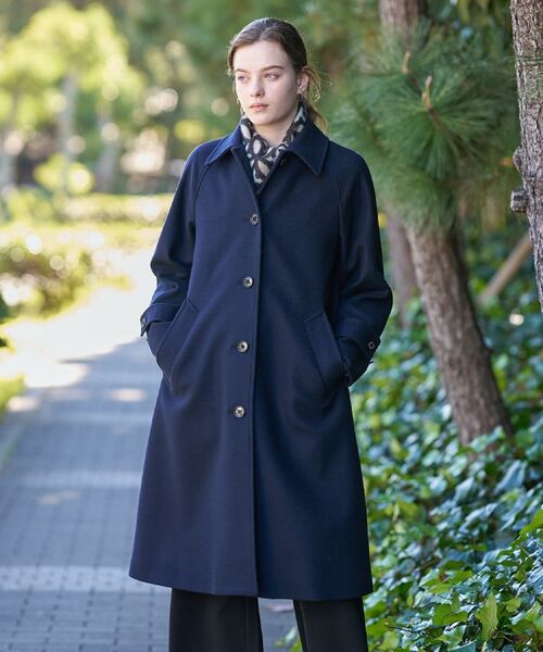 DRESSTERIOR / ドレステリア ステンカラーコート | Super110sウールステンカラーコート | 詳細2