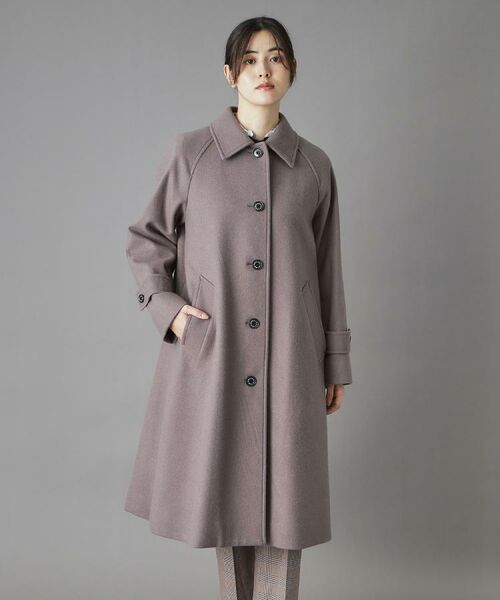 DRESSTERIOR / ドレステリア ステンカラーコート | Super110sウールステンカラーコート | 詳細24