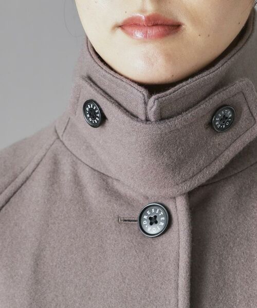 DRESSTERIOR / ドレステリア ステンカラーコート | Super110sウールステンカラーコート | 詳細27