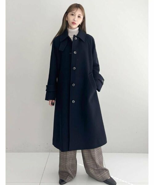DRESSTERIOR / ドレステリア ステンカラーコート | Super110sウールステンカラーコート | 詳細30