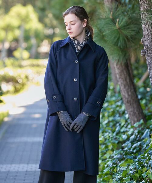 DRESSTERIOR / ドレステリア ステンカラーコート | Super110sウールステンカラーコート | 詳細4