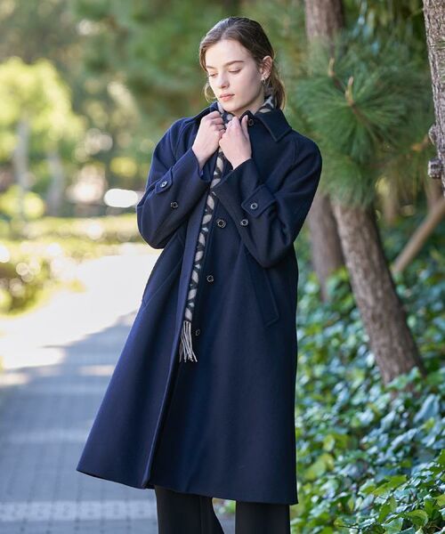 DRESSTERIOR / ドレステリア ステンカラーコート | Super110sウールステンカラーコート | 詳細5