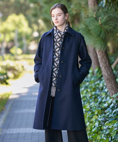 DRESSTERIOR / ドレステリア ステンカラーコート | Super110sウールステンカラーコート | 詳細7