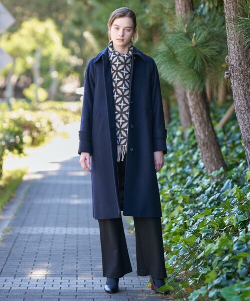 DRESSTERIOR / ドレステリア ステンカラーコート | Super110sウールステンカラーコート | 詳細8