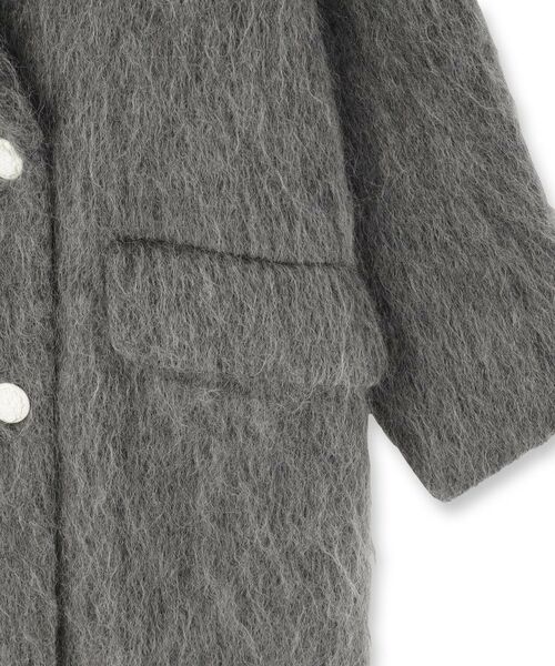 DRESSTERIOR / ドレステリア その他アウター | モヘヤ混シャギーチェスターコート | 詳細16