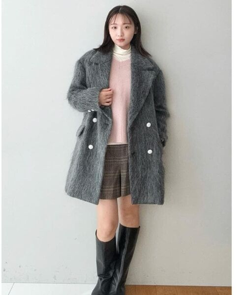 DRESSTERIOR / ドレステリア その他アウター | モヘヤ混シャギーチェスターコート | 詳細21