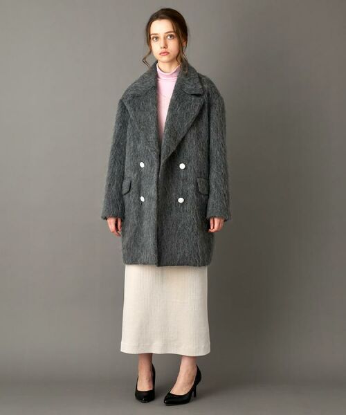 DRESSTERIOR / ドレステリア その他アウター | モヘヤ混シャギーチェスターコート | 詳細7
