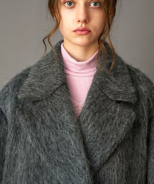 DRESSTERIOR / ドレステリア その他アウター | モヘヤ混シャギーチェスターコート | 詳細9