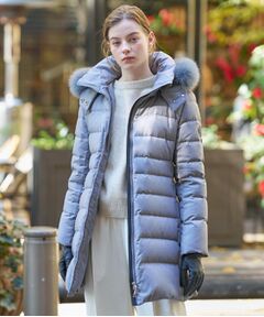 DRESSTERIOR / ドレステリア ダウンジャケット・ベスト | 【CLASSY.12月号掲載/フード＆ファー取り外し可】ブルーFOXファー ホワイトグースダウン