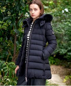 DRESSTERIOR / ドレステリア ダウンジャケット・ベスト | 【CLASSY.12月号掲載/フード＆ファー取り外し可】ブルーFOXファー ホワイトグースダウン