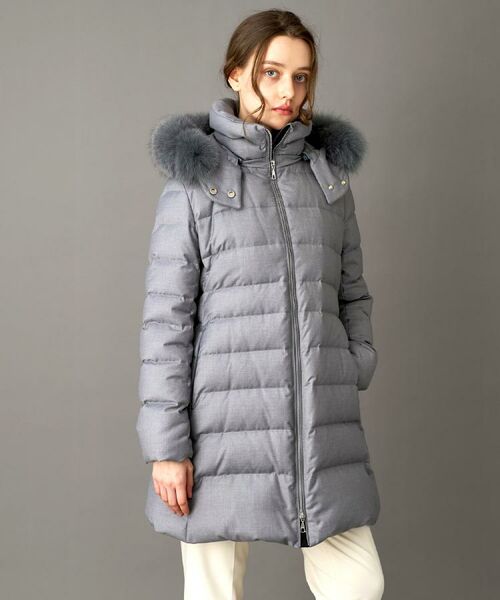 DRESSTERIOR / ドレステリア ダウンジャケット・ベスト | 【CLASSY.12月号掲載/フード＆ファー取り外し可】ブルーFOXファー ホワイトグースダウン | 詳細12