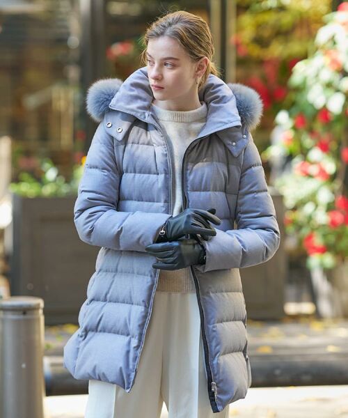 DRESSTERIOR / ドレステリア ダウンジャケット・ベスト | 【CLASSY.12月号掲載/フード＆ファー取り外し可】ブルーFOXファー ホワイトグースダウン | 詳細2