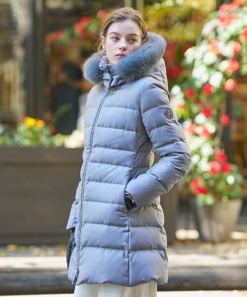 DRESSTERIOR / ドレステリア ダウンジャケット・ベスト | 【CLASSY.12月号掲載/フード＆ファー取り外し可】ブルーFOXファー ホワイトグースダウン | 詳細5