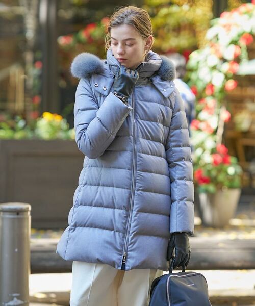 DRESSTERIOR / ドレステリア ダウンジャケット・ベスト | 【CLASSY.12月号掲載/フード＆ファー取り外し可】ブルーFOXファー ホワイトグースダウン | 詳細6