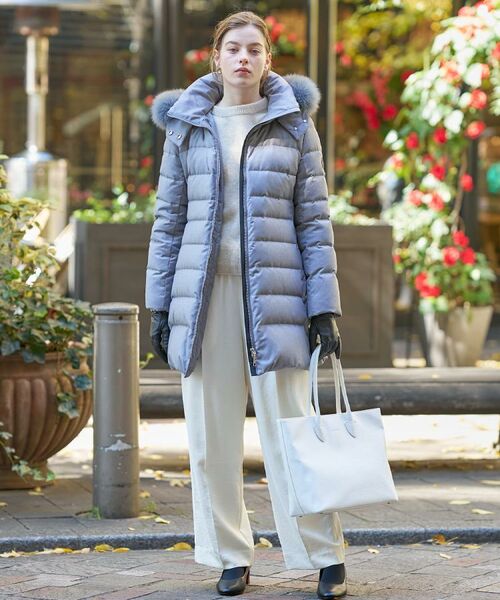 DRESSTERIOR / ドレステリア ダウンジャケット・ベスト | 【CLASSY.12月号掲載/フード＆ファー取り外し可】ブルーFOXファー ホワイトグースダウン | 詳細9