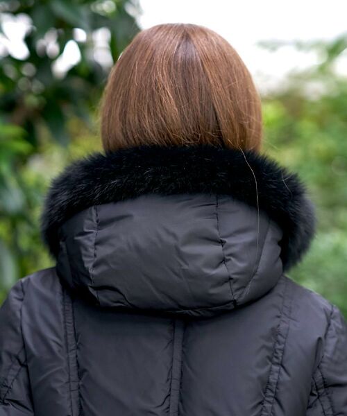 DRESSTERIOR / ドレステリア ダウンジャケット・ベスト | 【CLASSY.12月号掲載】ブルーFOXファーナポレオンホワイトグースダウン | 詳細13