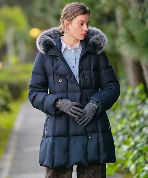 DRESSTERIOR / ドレステリア ダウンジャケット・ベスト | 【CLASSY.12月号掲載】ブルーFOXファーナポレオンホワイトグースダウン | 詳細19