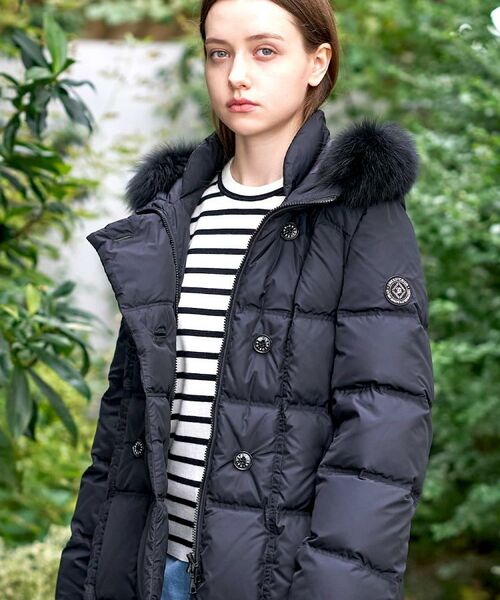 DRESSTERIOR / ドレステリア ダウンジャケット・ベスト | 【CLASSY.12月号掲載】ブルーFOXファーナポレオンホワイトグースダウン | 詳細2