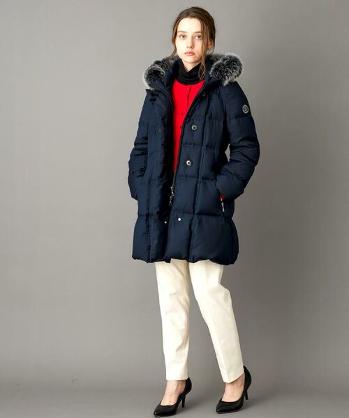 DRESSTERIOR / ドレステリア ダウンジャケット・ベスト | 【CLASSY.12月号掲載】ブルーFOXファーナポレオンホワイトグースダウン | 詳細26
