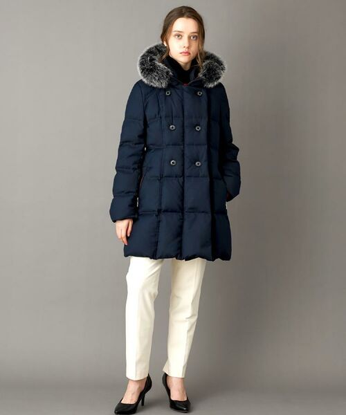 DRESSTERIOR / ドレステリア ダウンジャケット・ベスト | 【CLASSY.12月号掲載】ブルーFOXファーナポレオンホワイトグースダウン | 詳細27