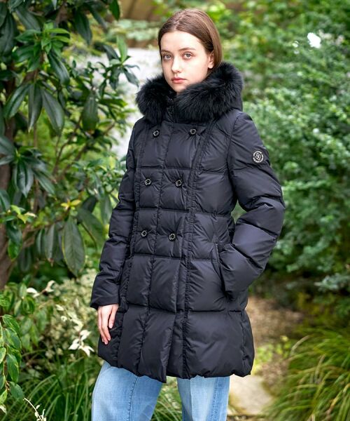 DRESSTERIOR / ドレステリア ダウンジャケット・ベスト | 【CLASSY.12月号掲載】ブルーFOXファーナポレオンホワイトグースダウン | 詳細3