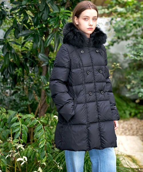 DRESSTERIOR / ドレステリア ダウンジャケット・ベスト | 【CLASSY.12月号掲載】ブルーFOXファーナポレオンホワイトグースダウン | 詳細4