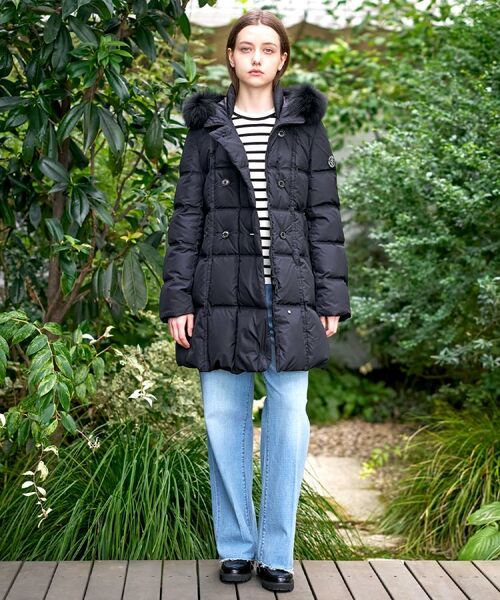 DRESSTERIOR / ドレステリア ダウンジャケット・ベスト | 【CLASSY.12月号掲載】ブルーFOXファーナポレオンホワイトグースダウン | 詳細7