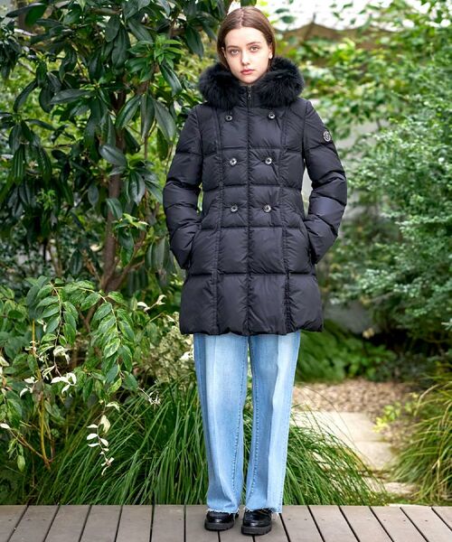 DRESSTERIOR / ドレステリア ダウンジャケット・ベスト | 【CLASSY.12月号掲載】ブルーFOXファーナポレオンホワイトグースダウン | 詳細8