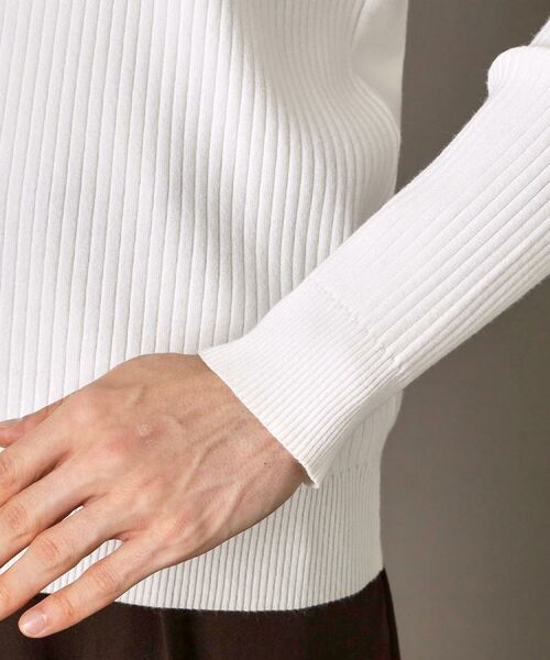 DRESSTERIOR / ドレステリア ニット・セーター | ワイドリブ タートルネックニット | 詳細9