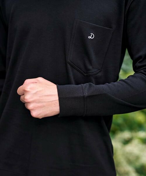 DRESSTERIOR / ドレステリア Tシャツ | 【吸湿発熱/保湿素材】ホカウル ロングTシャツ | 詳細13