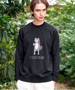 DRESSTERIOR / ドレステリア スウェット | 【大阪ルクア＆EC限定】キャット裏毛スウェット