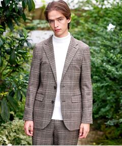 DRESSTERIOR / ドレステリア テーラードジャケット | 【セットアップ可】ヨーロピアン グレンチェックジャケット