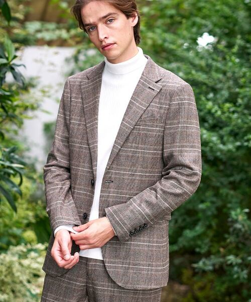 DRESSTERIOR / ドレステリア テーラードジャケット | 【セットアップ可】ヨーロピアン グレンチェックジャケット | 詳細3