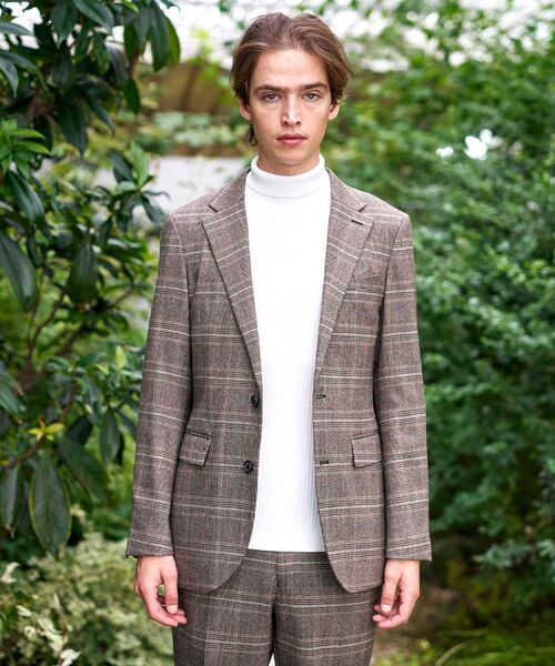 DRESSTERIOR / ドレステリア テーラードジャケット | 【セットアップ可】ヨーロピアン グレンチェックジャケット | 詳細5