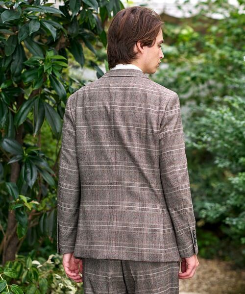 DRESSTERIOR / ドレステリア テーラードジャケット | 【セットアップ可】ヨーロピアン グレンチェックジャケット | 詳細7