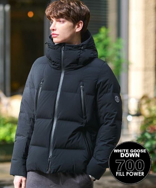 DRESSTERIOR/ドレステリア 【700フィルパワー/高品質ダウン/Safari12月号掲載】ホワイトグース ホットメルトダウンMark2 ブラック(019) 90(S)